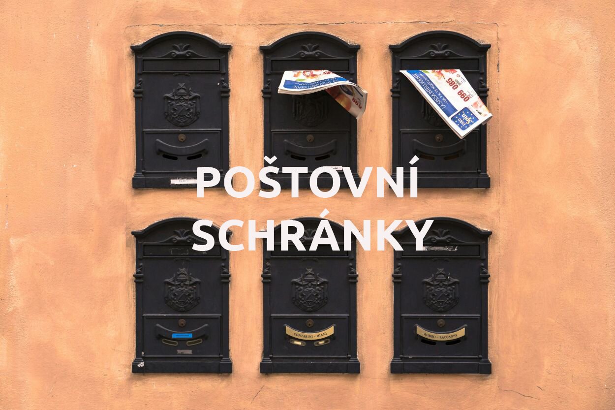 POŠTOVNÍ SCHRÁNKY